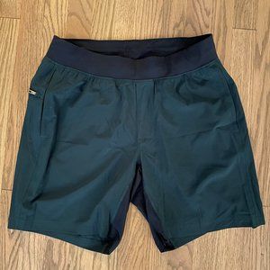 Lululemon Men's Athletic Short Two-Tone Blue Size L